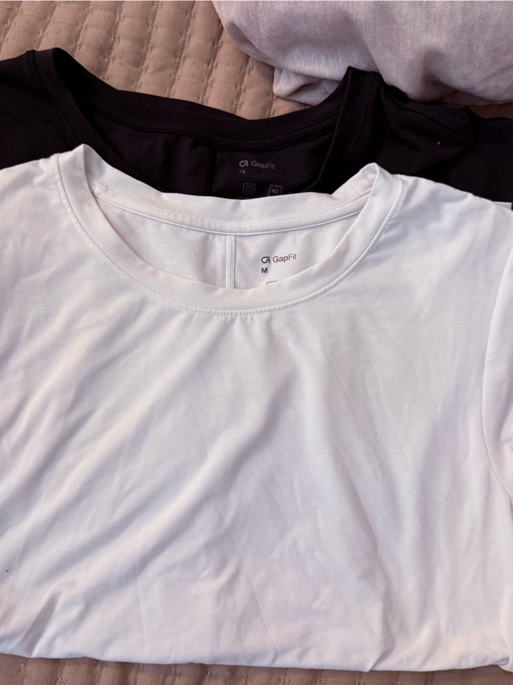 GapFit Women's Short-Sleeve Crew Tee - White